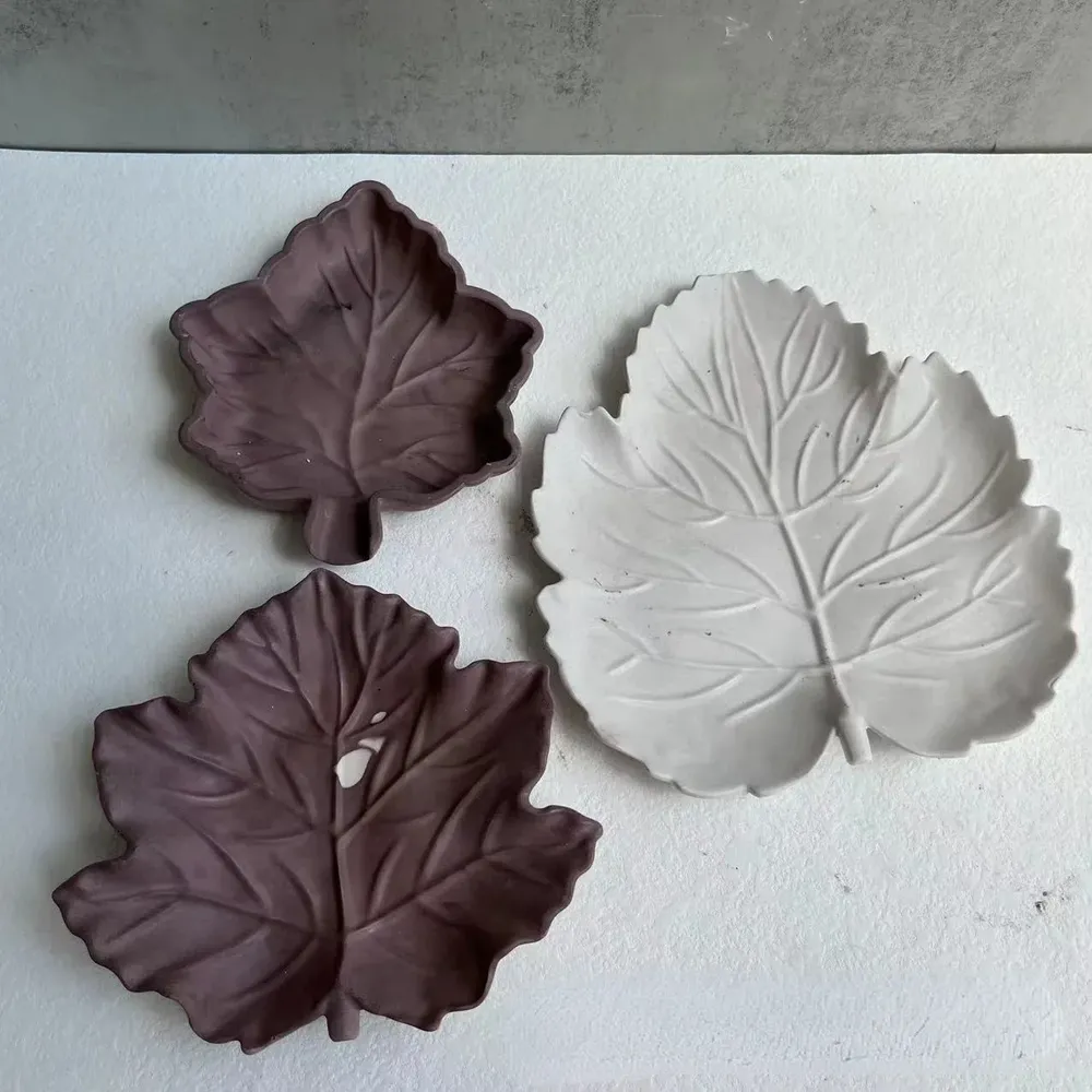 Moule plateau chanvre pour bijoux et béton