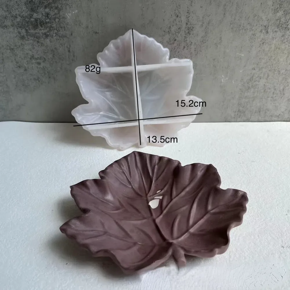 Moule plateau chanvre pour bijoux et béton
