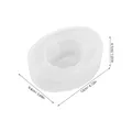 Moule plateau chapeau cowboy pour résine et bijoux – 2