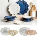 Moule plateau circulaire vintage pour plâtre et béton – 5
