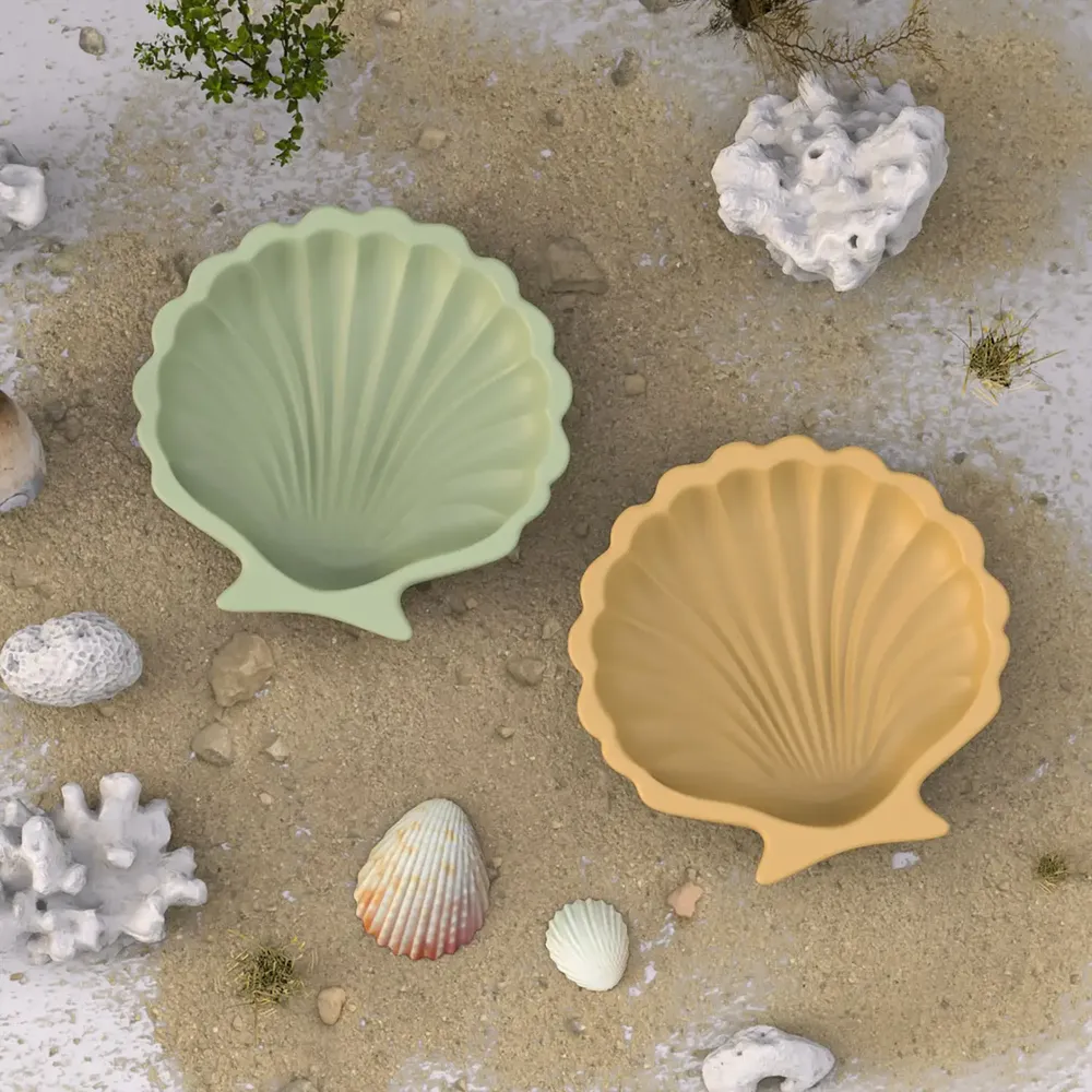 Moule plateau coquillage pour résine époxy et plâtre
