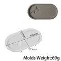 Moule plateau fleur pour béton et résine – Couleur GRIS FONCÉ (05)