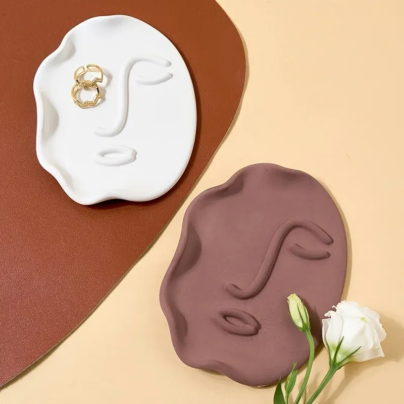 Moule plateau forme irrégulière pour résine et plâtre