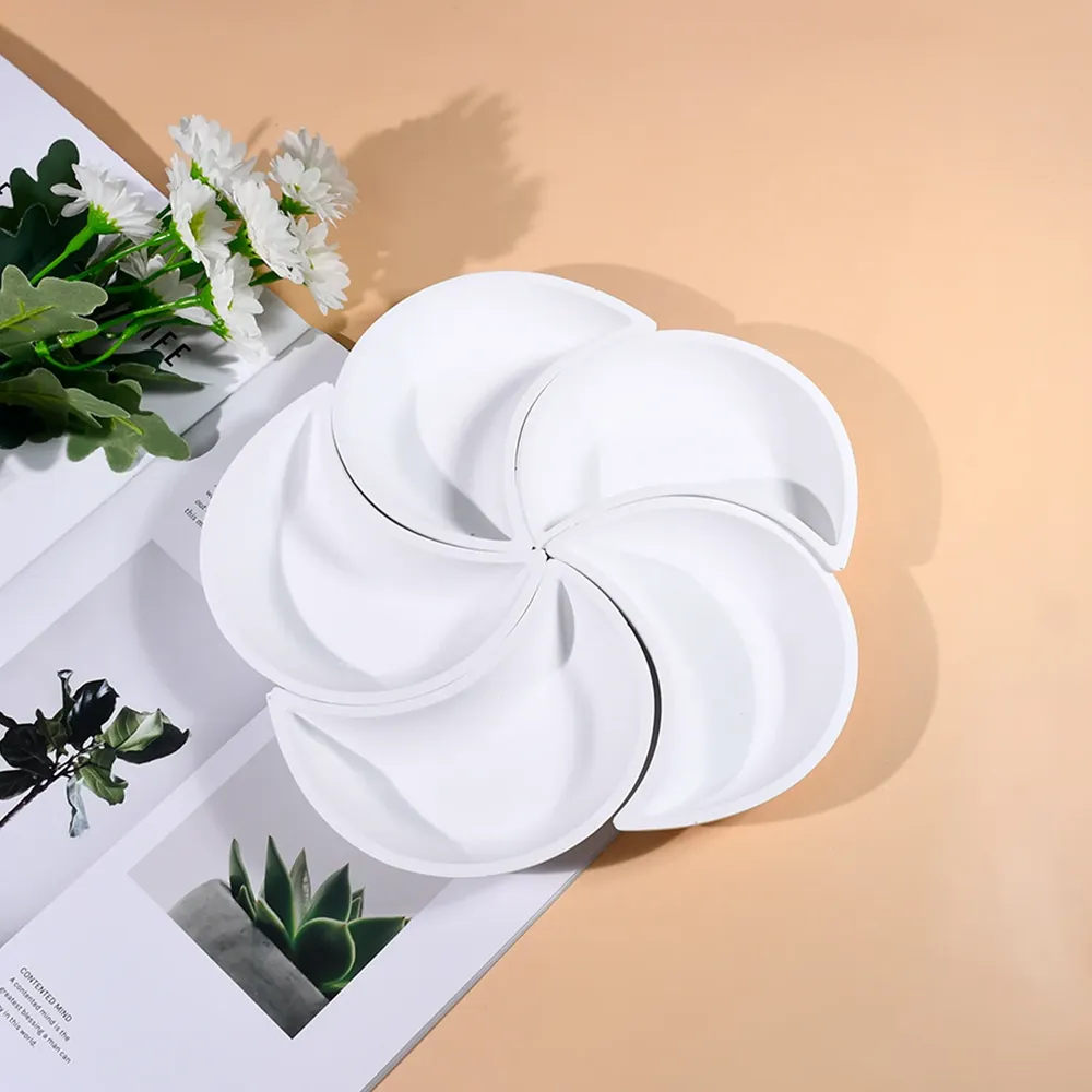 Moule plateau miroir lune pour résine époxy