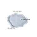 Moule plateau nuage pour bijoux et résine – Couleur silicone mold