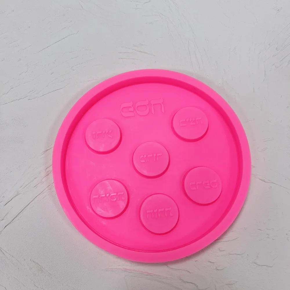 Moule plateau Pâque juive pour ciment et plâtre
