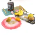 Moule plateau résine époxy silicone pour décoration et artisanat – 3