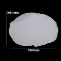 Moule plateau résine époxy silicone pour décoration et artisanat – Couleur Tray Mold10