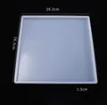 Moule plateau résine époxy silicone pour décoration et artisanat – Couleur Tray Mold06