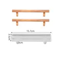 Moule plateau résine époxy silicone pour décoration et artisanat – Couleur 15cm Handle Mold