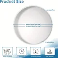 Moule plateau rond 50 cm pour résine époxy – 3