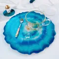 Moule plateau rond irrégulier pour résine époxy – 2