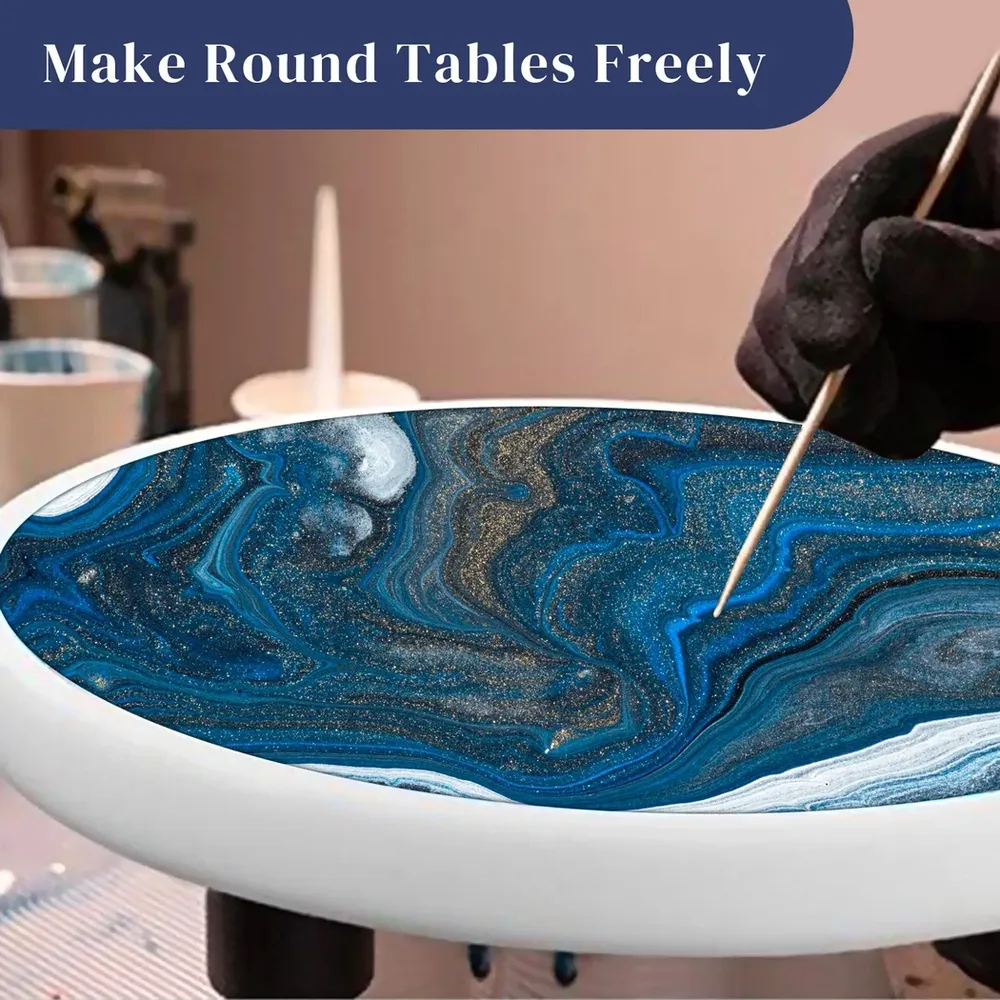 Moule plateau rond pour résine époxy