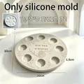 Moule plateau Simanim pour béton et gypse – Couleur 30cm