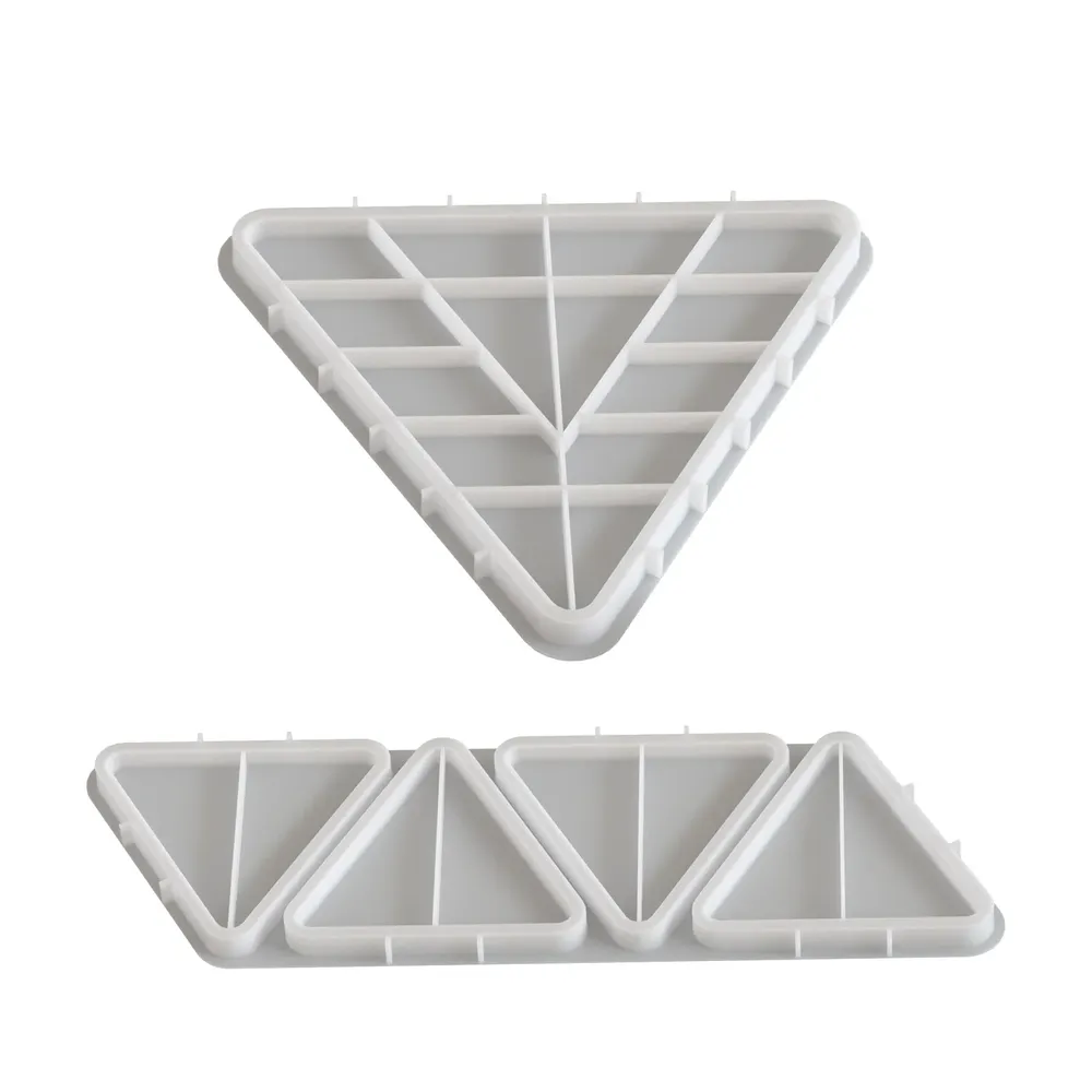Moule plateau triangle pour plâtre et bijoux