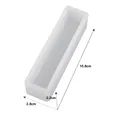 Moule résine cube cuboïde plateau rangement bijoux – Couleur kaki foncé (04)