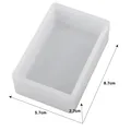 Moule résine cube cuboïde plateau rangement bijoux – Couleur prune (06)