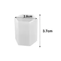 Moule résine cube cuboïde pour bijoux et plateau – Color Bleu profond (F4)