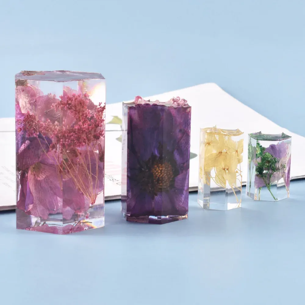 Moule résine cube cuboïde pour bijoux et plateau