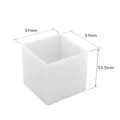 Moule résine cube cuboïde pour bijoux et plateau – Color Gris foncé (C5)