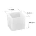 Moule résine cube cuboïde pour bijoux et plateau – Color Rose rouge (C1)