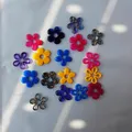 Moule résine époxy bijoux fleurs gouttes d'oreilles – 2