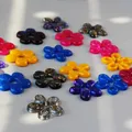 Moule résine époxy bijoux fleurs gouttes d'oreilles – 3