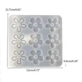 Moule résine époxy bijoux fleurs gouttes d'oreilles – 6