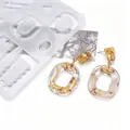 Moule résine époxy boucles d'oreilles pendentif balancent – 6