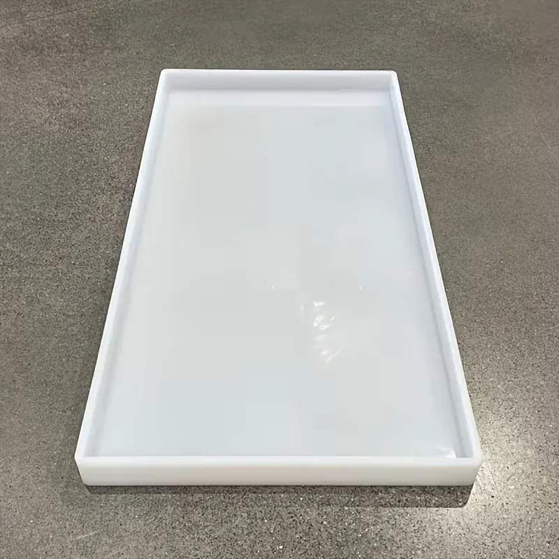 Moule résine extra-large 60x30cm table basse plateau