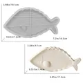 Moule silicone 1 ou 2 pièces plateau poisson carpe – Couleur 1pc