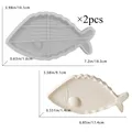 Moule silicone 1 ou 2 pièces plateau poisson carpe – Couleur 2pc