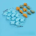 Moule silicone 12 poissons pour chocolats et bougies – Color A blue