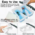 Moule silicone 26 lettres alphabet pour créations artisanales – 4
