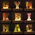 Moule silicone 26 lettres alphabet pour décoration de fête – 5