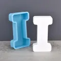 Moule silicone 26 lettres alphabet pour décoration de fête – Couleur Bourgogne (I)