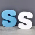 Moule silicone 26 lettres alphabet pour décoration de fête – Couleur moucheté (S)