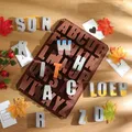 Moule silicone 26 lettres alphabet pour décoration DIY – 4