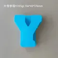 Moule silicone 26 lettres majuscules pour bougie et savon DIY – Couleur Y blue