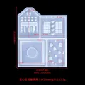 Moule silicone 3D maison pour résine époxy et plâtre – Couleur Love