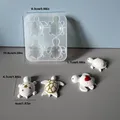 Moule silicone 4 tortues pour résine et bougies – 6