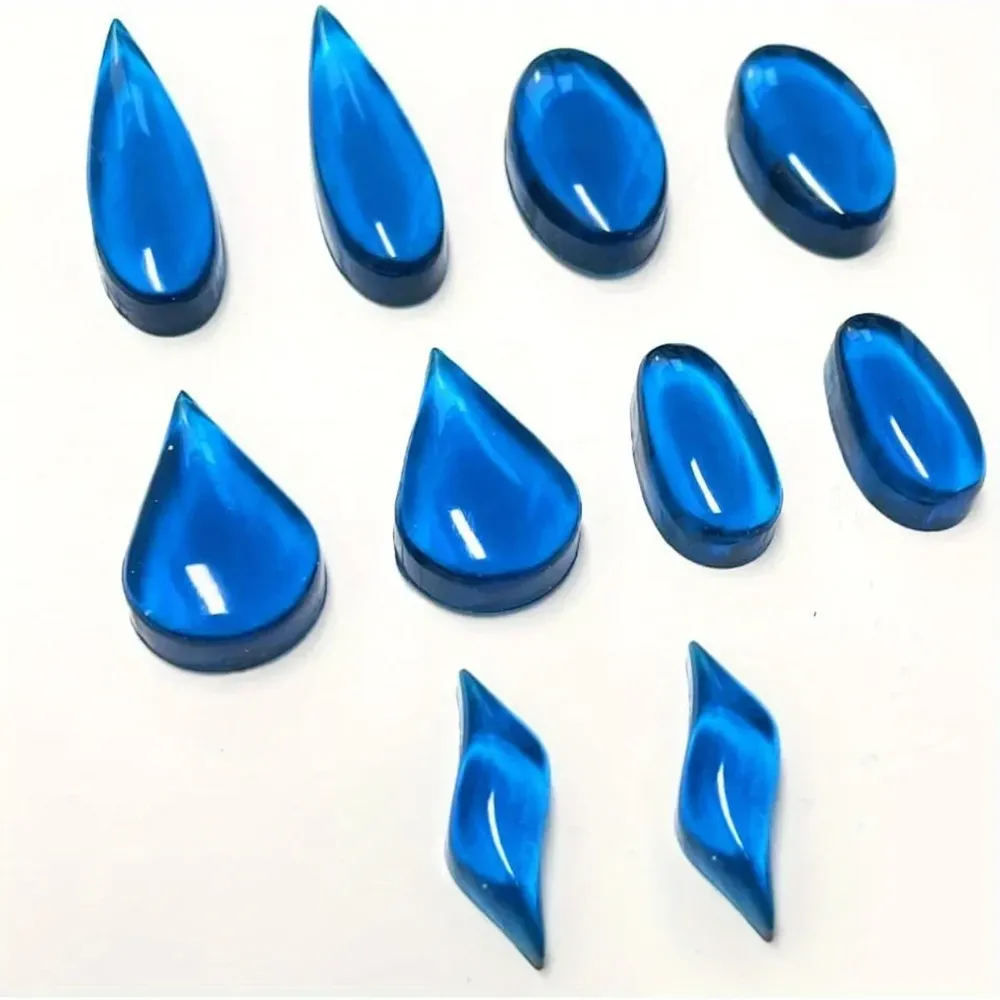 Moule silicone 41 formes larme pour bijoux