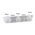 Moule silicone 5 cavités sphère 20 à 40 mm pour bijoux – 6