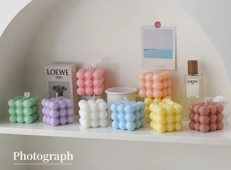 Moule silicone 6 cavités formes géométriques pour résine