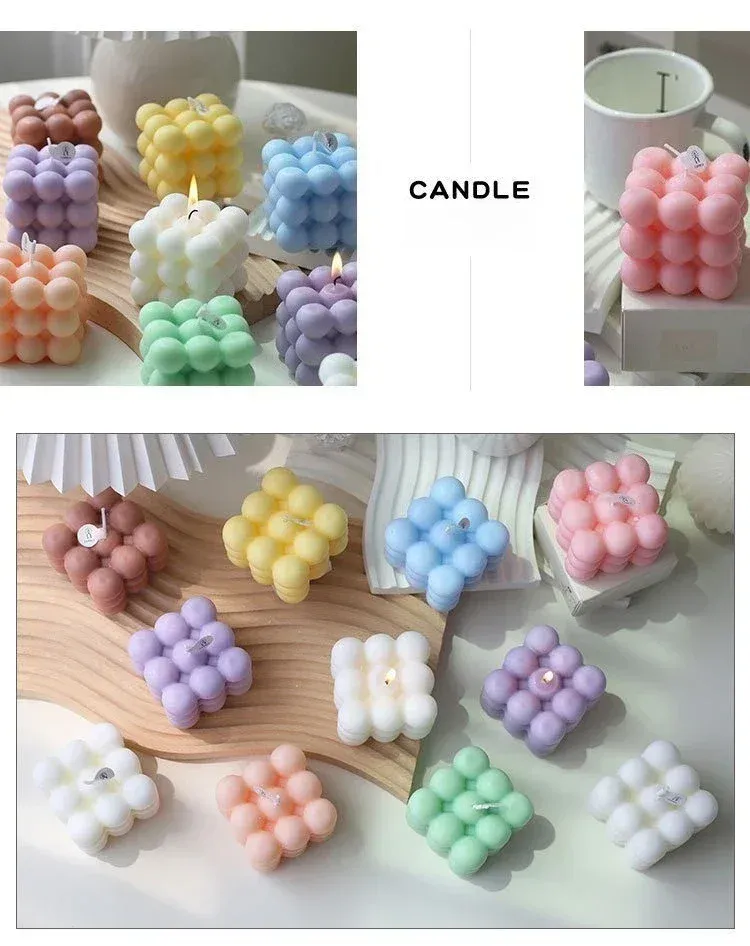 Moule silicone 6 cavités formes géométriques pour résine