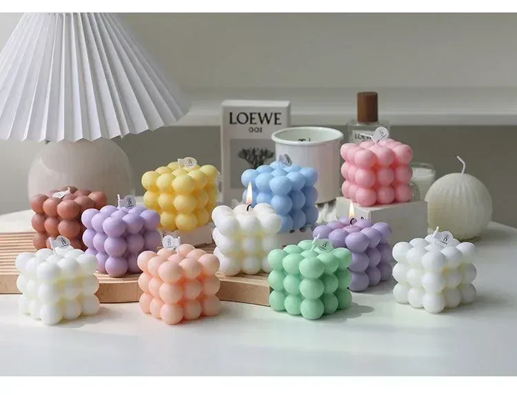 Moule silicone 6 cavités formes géométriques pour résine
