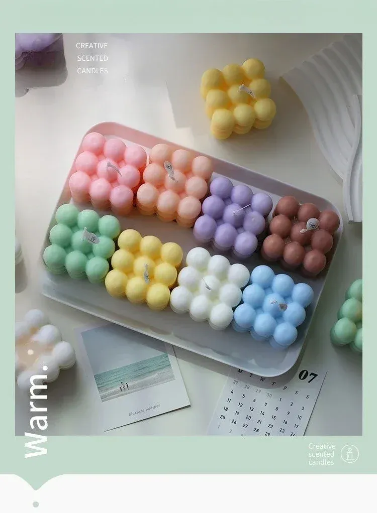 Moule silicone 6 cavités formes géométriques pour résine