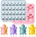 Moule silicone 6 ou 28 tortues pour chocolats et gâteaux – 2