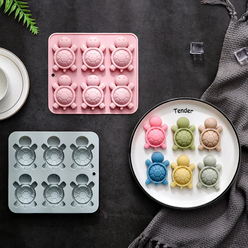 Moule silicone 6 ou 28 tortues pour chocolats et gâteaux