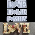 Moule silicone 6 styles lettres pour bijoux et décoration DIY – 1